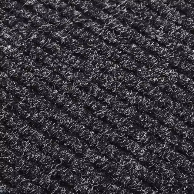Berkfield Home Dirt Trapper Round Carpet Runner in Anthracite, Diameter: 100 cm
