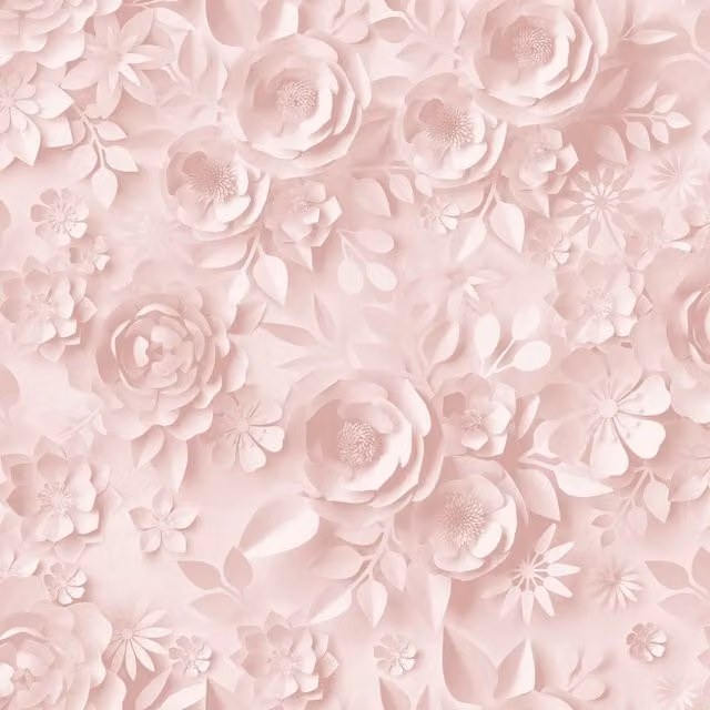 Muriva My Kingdom Pink Floral Textured Non-Woven Wallpaper