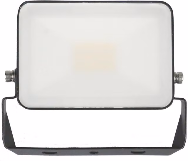 Paul Russells 10W LED Frameless Floodlight, 1200lm, 6500K Cool White, IP65 Waterproof, White or Black