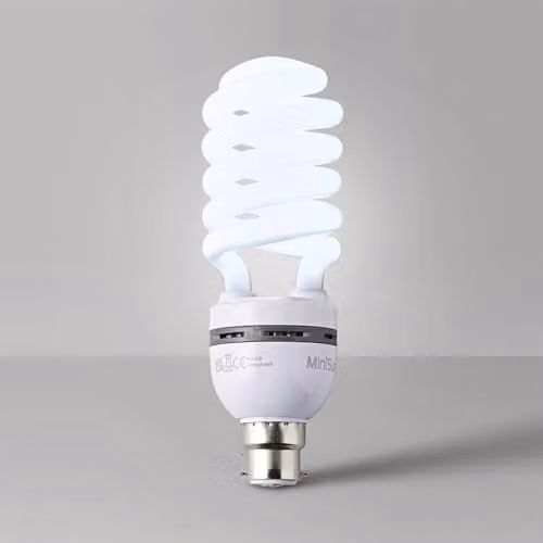MiniSun 30W B22 Spiral CFL Energy Saving Daylight Bulb in Cool White