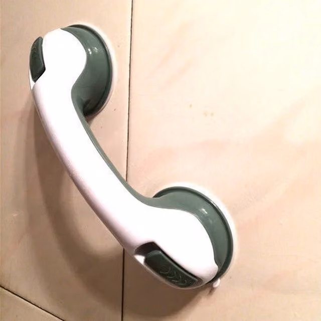 EONLION White Suction Bath Support Hand Grip Grab Bar
