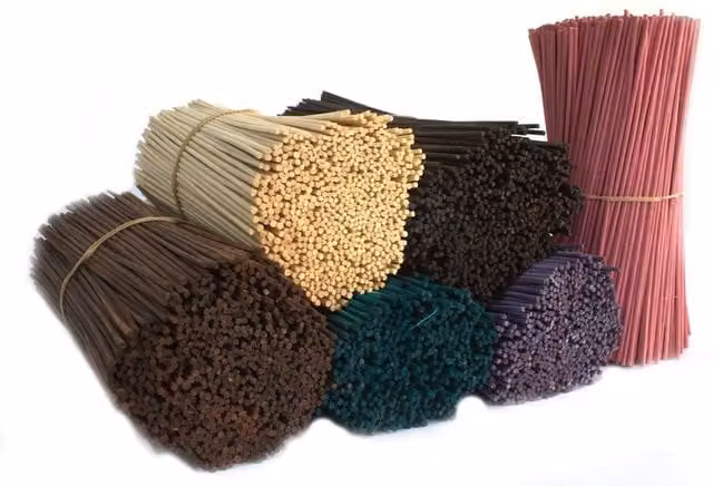 KDMK Black Reed Diffuser Sticks for Safe Aromatherapy