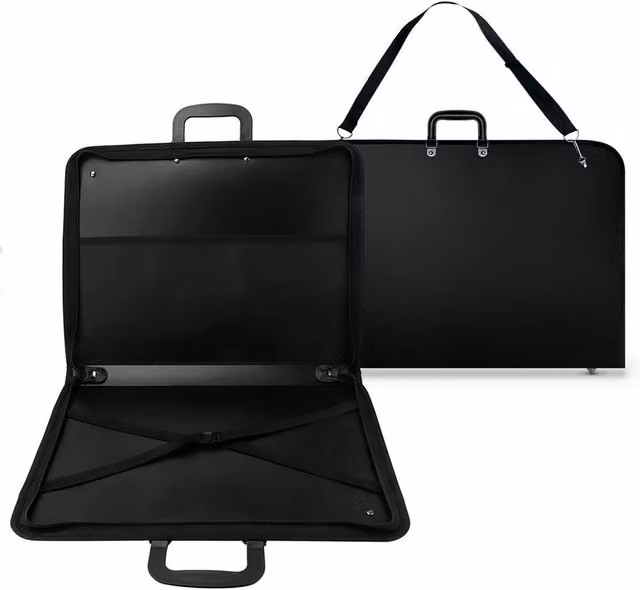 Kelvenix Extra Large A1 Art Work Picture Painting Folder Bag in Black