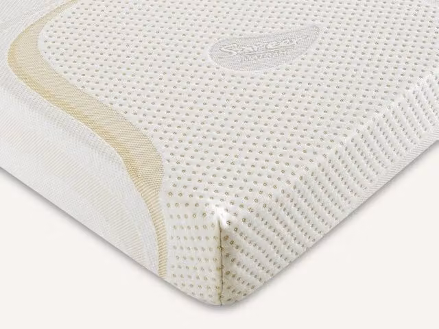 Sareer Matrah Reflex Plus White Cold Foam Mattress with Removable Knit Fabric Cover, W/D/H: 160 x 200 cm