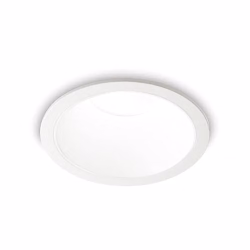 Netlighting Game Round Recessed LED Downlight, White, 1100Lm, 3000K Warm White