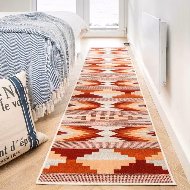 The Rug House Traditional Medallion Kilim Living Area Rug, Multicolour, W: 240 cm, D: 60 cm