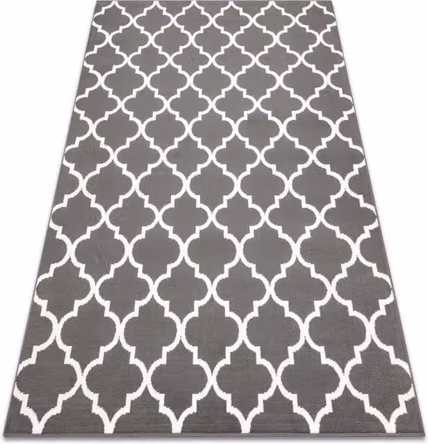 RugsX Morad Vintage Rectangular Rug in Gold, Silver and Grey, W: 160 cm, L: 220 cm