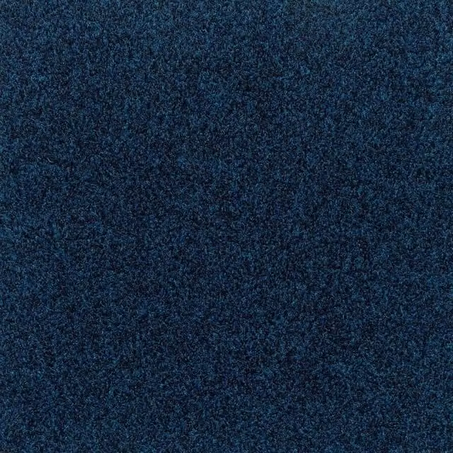 Vinyl Flooring UK Primavera Contract Carpet Tiles, 9mm Loop Pile, 4m² (16 Tiles Per Box) in Blue