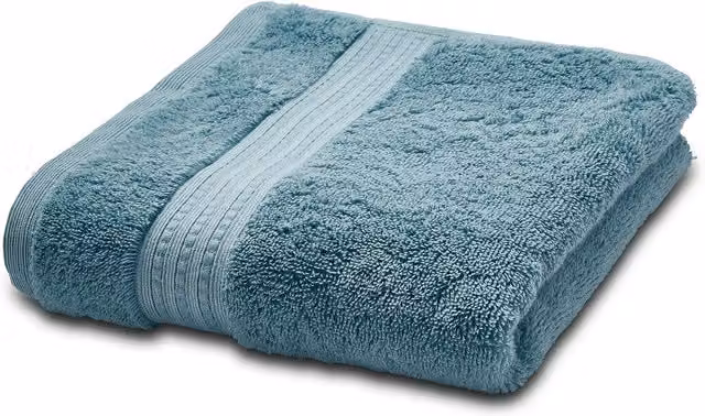 Bedeck 1951 Alessa Cotton Terry Bath Sheet, Turquoise Blue