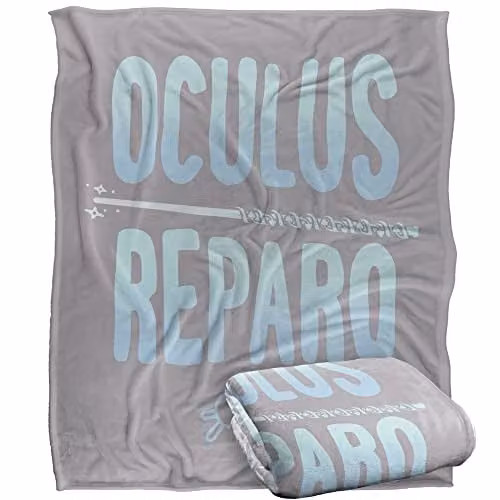 LOGOVISION Harry Potter The Broken Glasses Super Soft Fleece Throw Blanket, W/D/H: 152 x 127 cm, Multicolour