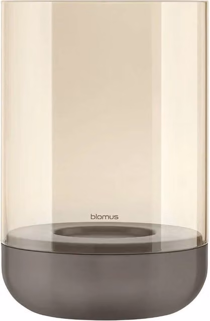 Blomus Calma Lantern Size L in Bronze Burned Metal