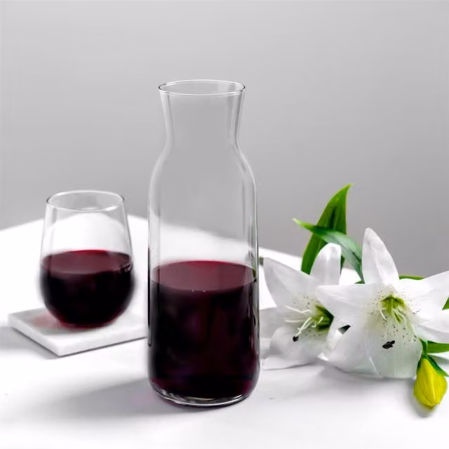 Argon Tableware Brocca Glass Carafe, Transparent, 1.2 l