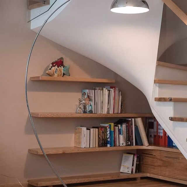 Wyld and Coco Arc Floor Lamp in Silver Chrome, Height: 188 cm