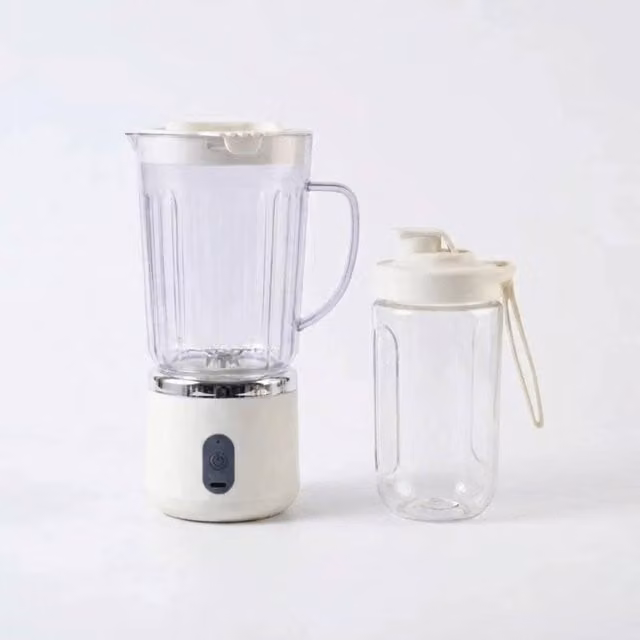 PAWNORA Electric Juicer in White with Double Cup