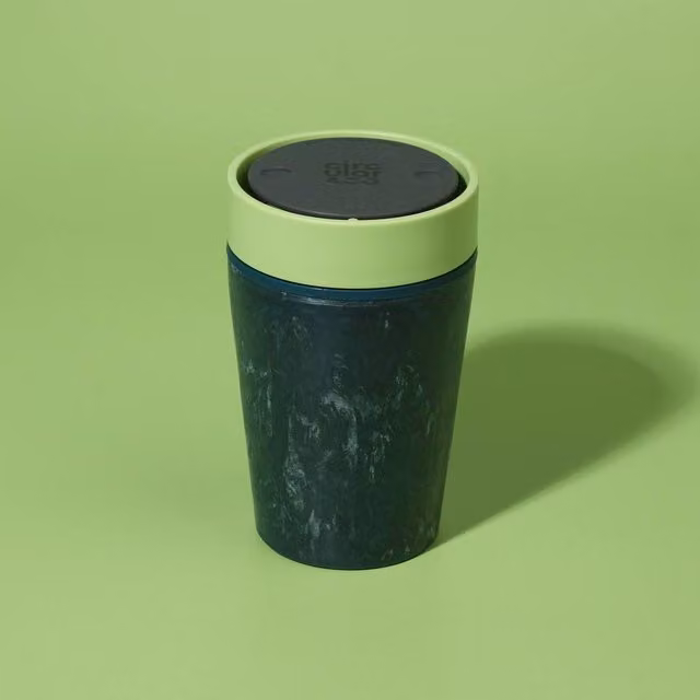 Circular & Co Reusable Coffee Cup in Pale Green, 355 ml