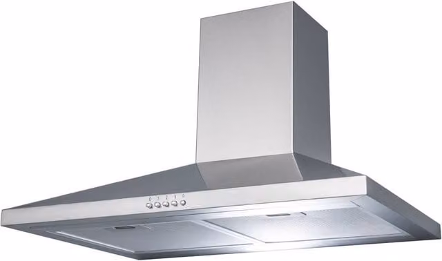 SIA CHL60SS Silver Stainless Steel Chimney Cooker Hood Extractor Fan, W/D/H: 60 x 45 x 76 cm