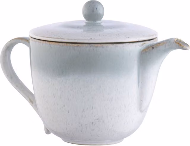Belleek Living Tivoli Teapot in Blue and Grey