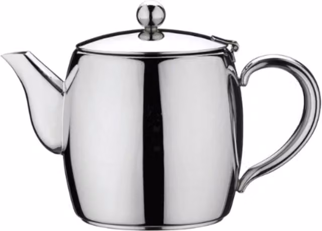 Café Stål Bellux Stainless Steel Teapot, Silver, 350ml
