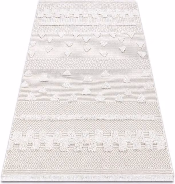 RugsX Moroccan Rug in Beige, W/D/H: 78 x 150 cm
