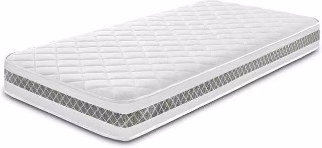 eXtreme Comfort Ltd Diamond 3D Memory Foam and Spring Hybrid Mattress with CoolTouch Surface in White, Small Single