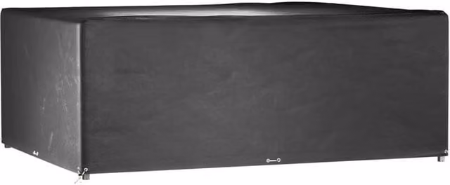 Berkfield Home Set of 2 Water Repellent Rectangular Sofa Garden Furniture Covers in Black, W/D/H: 278 x 204 x 105 cm