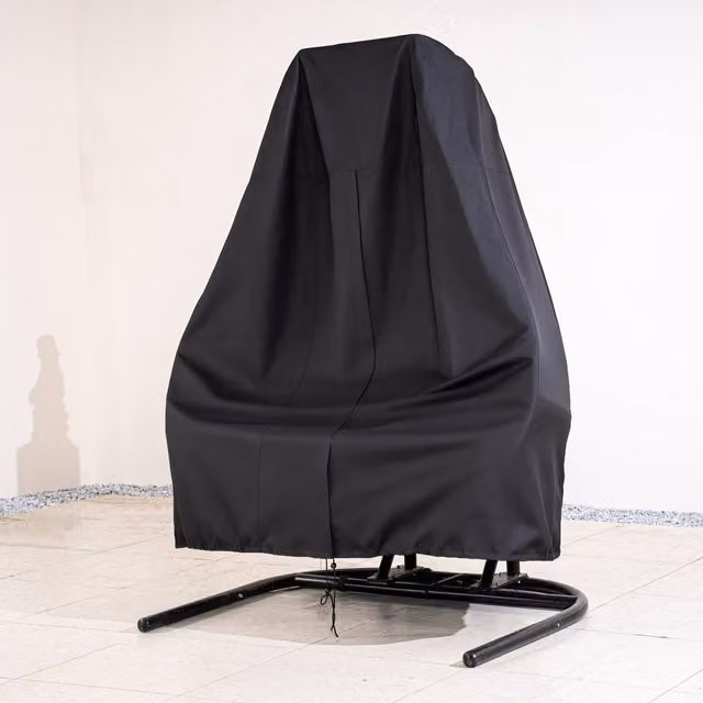Direct Wicker Black Double Hanging Pod Chair Cover