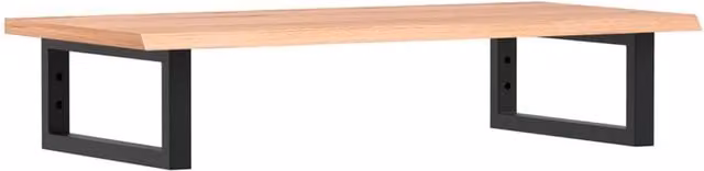 Berkfield Home Wall Mounted Basin Shelf in Brown Oak and Steel
