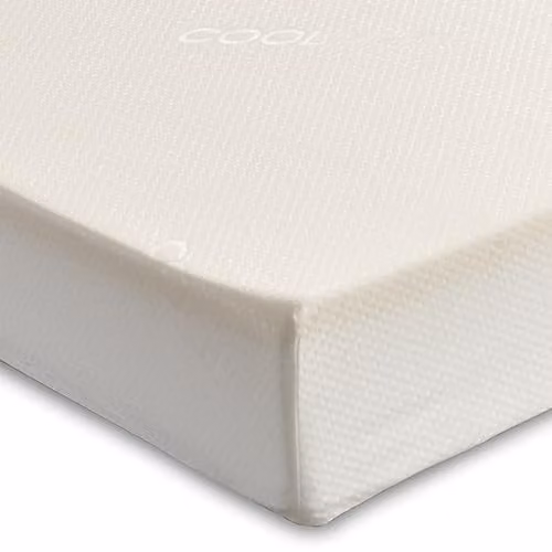 eXtreme comfort ltd Luma Double Memory Foam Mattress in White, W/D/H: 140 x 200 x 15.24 cm
