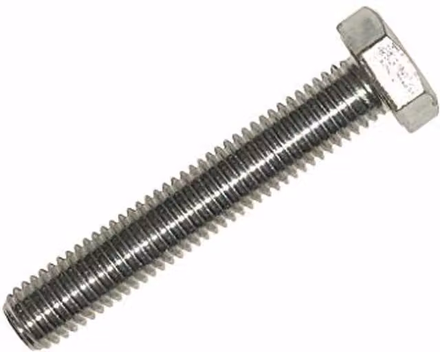 Metalmate High Tensile ZP M20 x 75mm Set Screw, Grey (Box of 25)