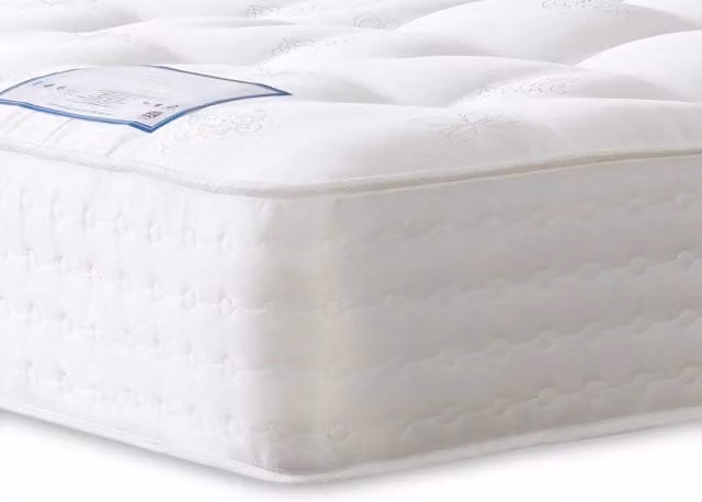 Flexisleep Eco Natural Pocket 1500 Adjustable Bed Mattress, White, W/D/H: 140 x 200 x 36 cm