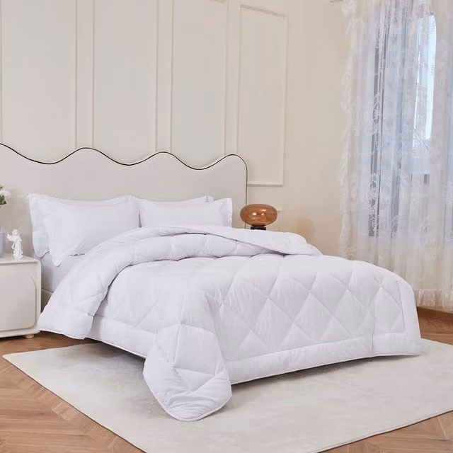 Ezysleep Hotel Quality New Wool Blend Duvet, White, 500gsm, W: 260 cm