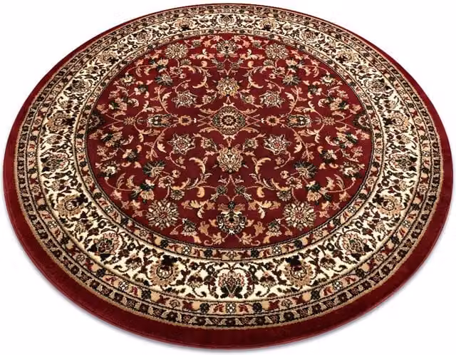 RugsX Royal Oriental Red Round Rug, Diameter: 150 cm