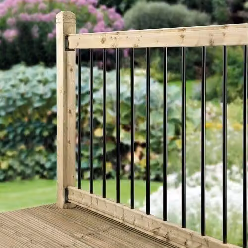 Cheshire Mouldings Traditional Black Powder Coated Iron Balustrade Spindles, 15 Pack, H: 81 cm, Diameter: 1.7 cm