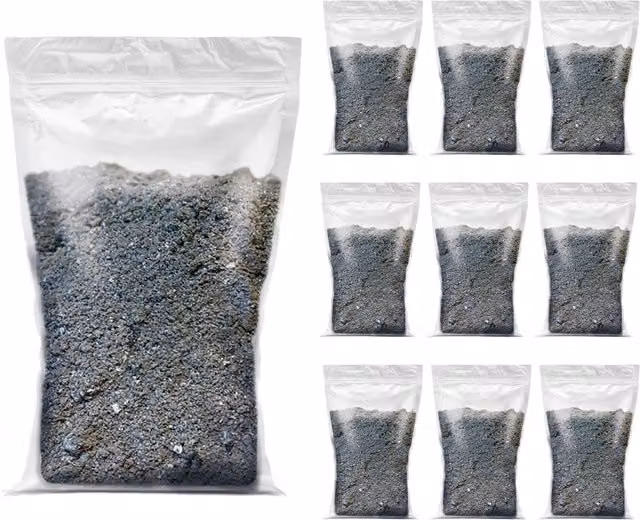 Warma Organic Wood Ash Powder, Grey, 30 l