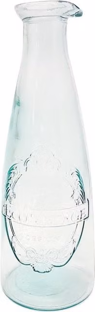Verano Spanish Ceramics Clear Glass Vintage Decanter, 1 l
