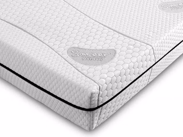 Sareer Matrah Medium Memory Foam Mattress, White, W/D/H: 90 x 200 cm