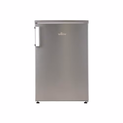 Willow WUCFZ55X 85L Undercounter Upright Freezer with Reversible Door in Silver Stainless Steel
