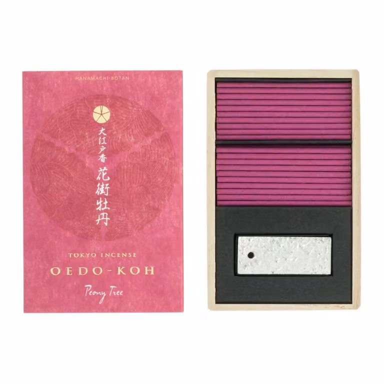 Nippon Kodo OEDO-KOH Peony Tree Pink Floral Incense Sticks
