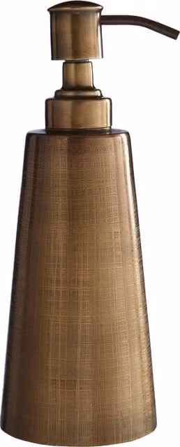 Orsina Madison Refillable Metal Lotion Dispenser with Pump in Gold