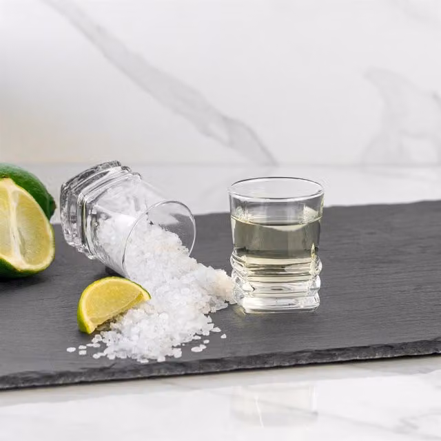 LAV Elegan Shot Glasses, 80ml, Pack of 12, Transparent