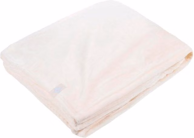 Heat Holders 1.7 Tog White Fleece Thermal Blanket, W/D/H: 180 x 200 cm