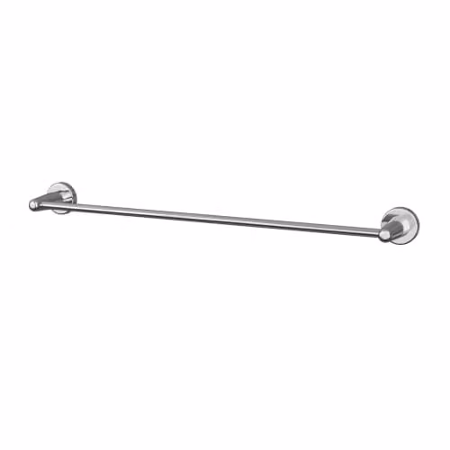 UK Radiators Talus Round Magnetic Towel Rail Bar in Silver