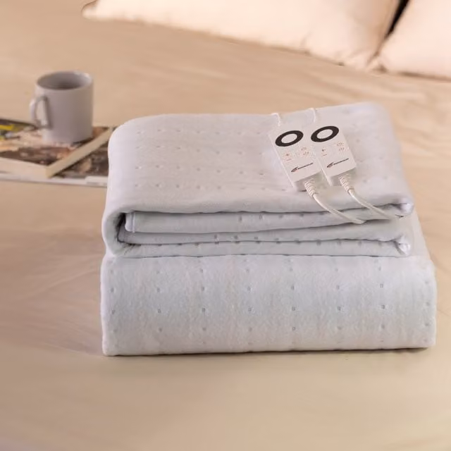 Neo Electric Heated Underblanket in White, W/D/H: 180 x 200 cm