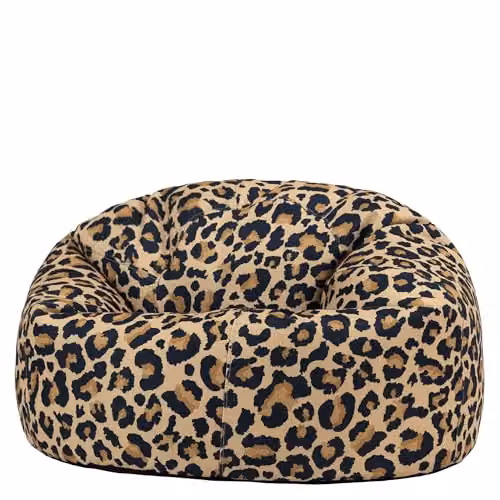 icon Kingston Leopard Print Bean Bag with Filling Included