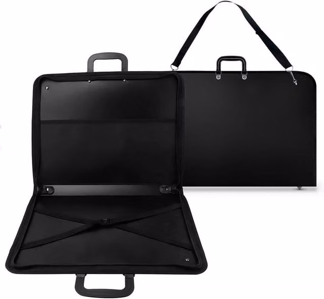 Kelvenix Medium A3 Art Work Picture Painting Folder Bag in Black
