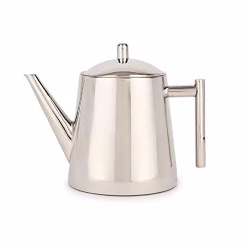 La Cafetiere Stainless Steel Infuser Teapot, 1.5 l, Silver