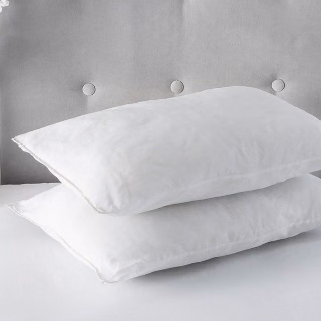 Snug City Superbounce Hollowfibre Pillows with White Polycotton Covers, 8 Pack