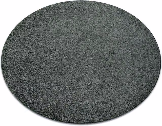 RugsX Indus Round Polyester Rug in Green, Diameter: 100 cm