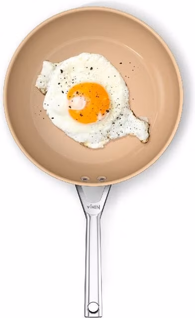 Ninja Non-Stick Extended Life Ceramic Frying Pan, 28cm, Grey CW90028UK