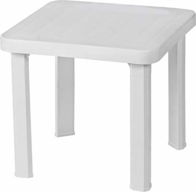 Resol Andorra White Garden Side Table